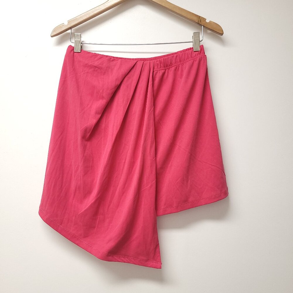 NWT Anthropologie Mini Skirt Stretchy Size S Pink